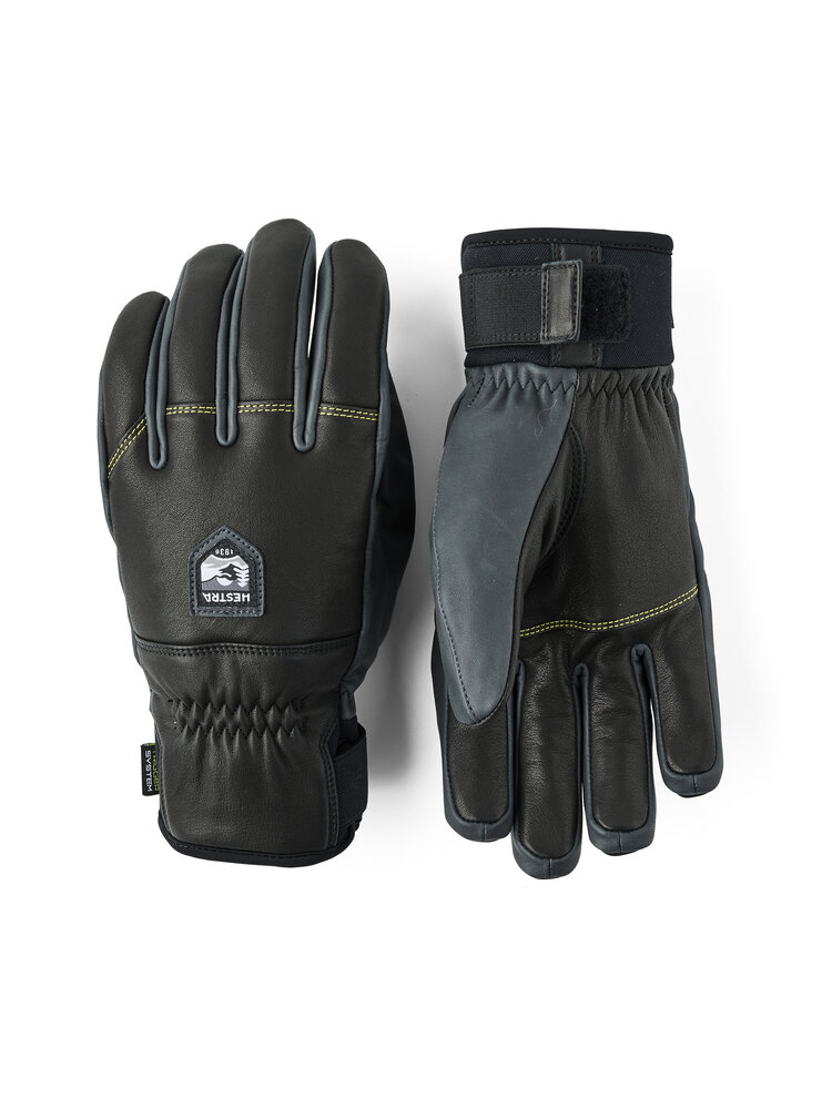 Hestra Omni Trigger 5 Finger - Black/Grey