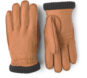 Hestra Men's Deerskin Primaloft Rib - Cork