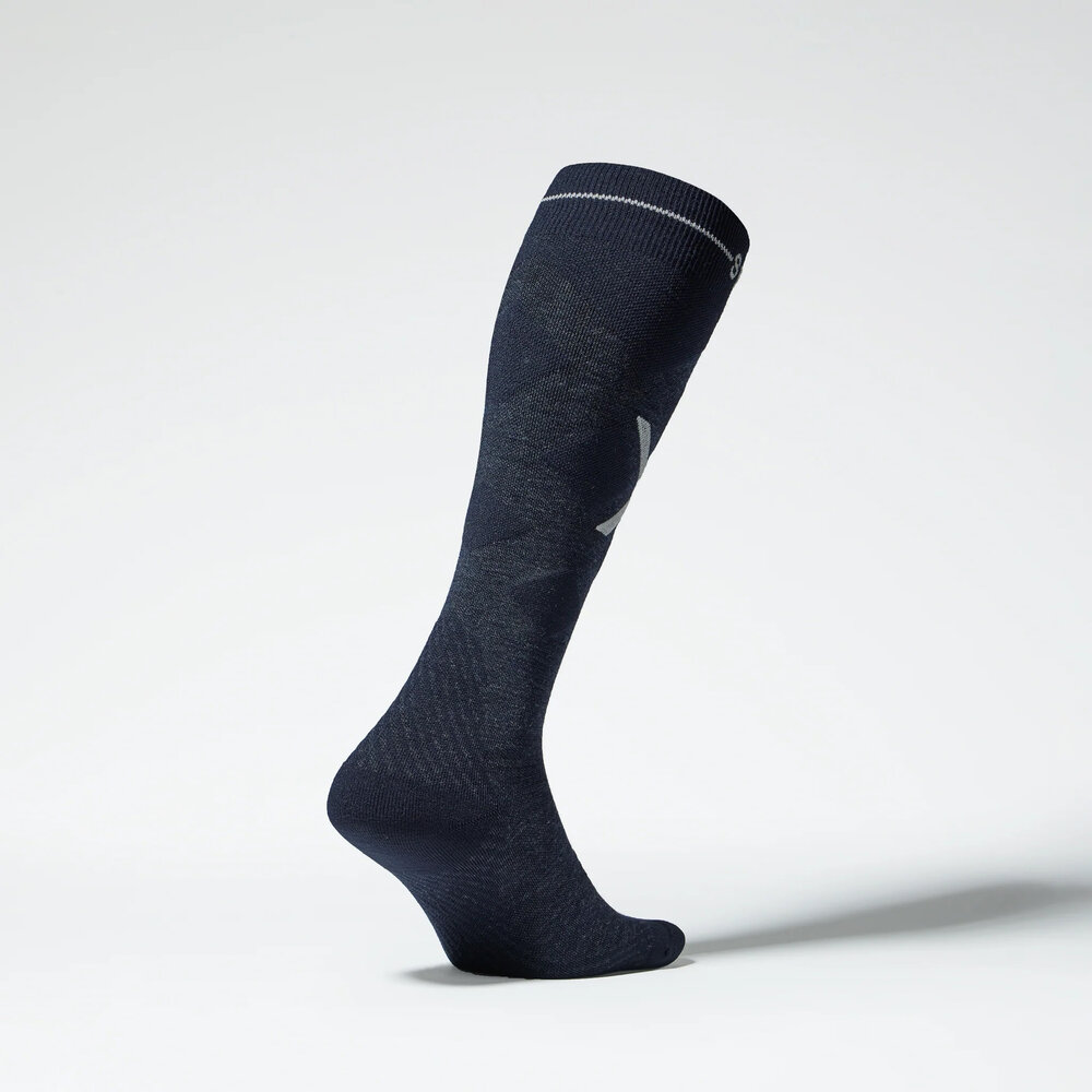 Stox Merino Skiing Socks Women - Navy / White Stox Merino Skiing Socks Women - Navy / White