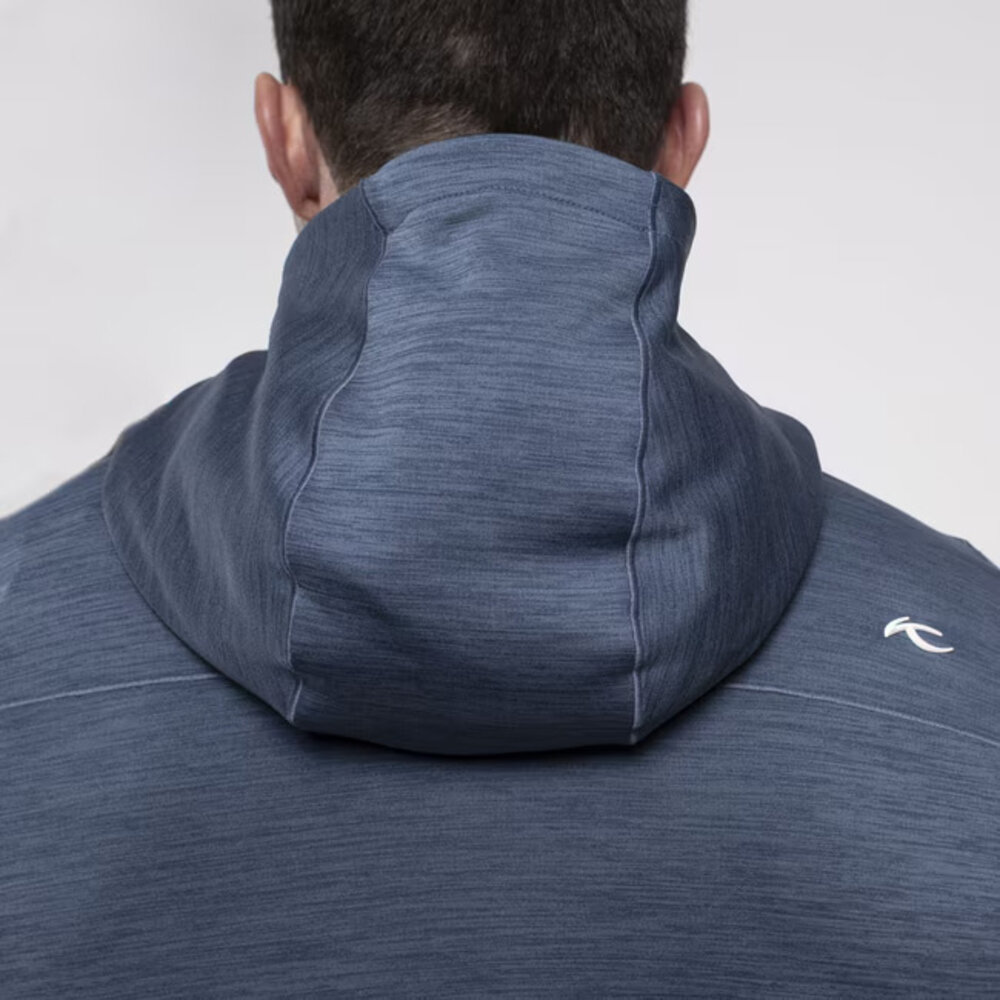 Kjus Liam Hooded Midlayer Half-Zip - Admiral Blue Kjus Liam Hooded Midlayer Half-Zip - Admiral Blue