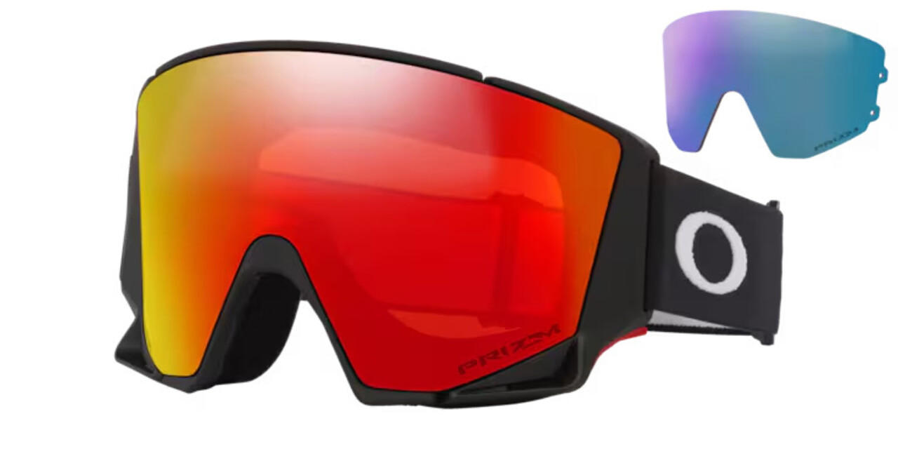 Oakley Flow Scape M - Matte Black / Prizm Torch & Prizm Iced Oakley Flow Scape M - Matte Black / Prizm Torch & Prizm Iced