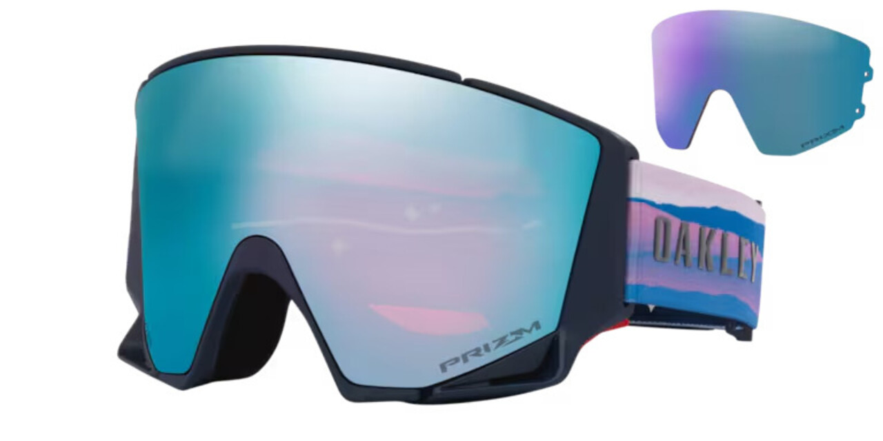 Oakley Flow Scape M - Mikeala Shiffrin Signatur / Prizm Sapphire & Prizm Iced