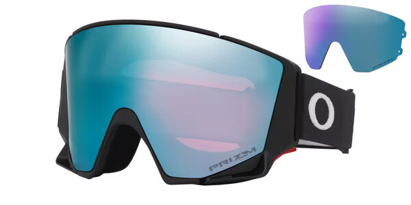 Oakley Flow Scape M - Matte Black / Prizm Sapphire & Prizm Iced