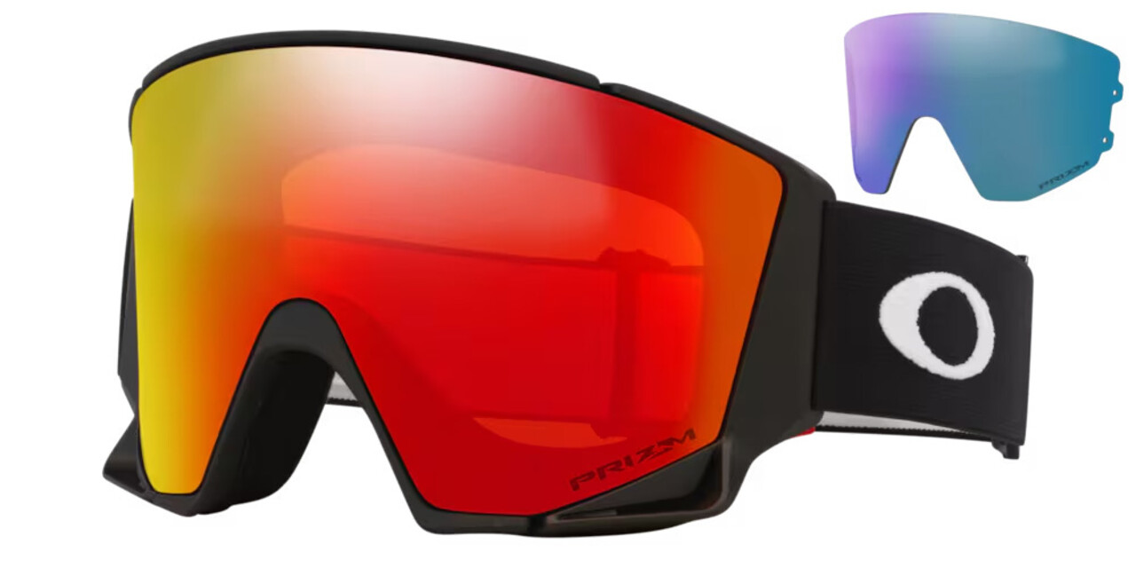 Oakley Flow Scape L - Matte Black / Prizm Torch & Prizm Iced Oakley Flow Scape L - Matte Black / Prizm Torch & Prizm Iced