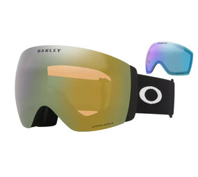 Oakley Flight Deck Pro L - Matte Black / Prizm Sage Gold & Prizm Iced Iridium Oakley Flight Deck Pro L - Matte Black / Prizm Sage Gold & Prizm Iced Iridium