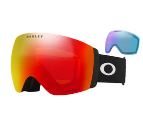 Oakley Flight Deck Pro L - Matte Black / Prizm Torch & Prizm Iced Oakley Flight Deck Pro L - Matte Black / Prizm Torch & Prizm Iced