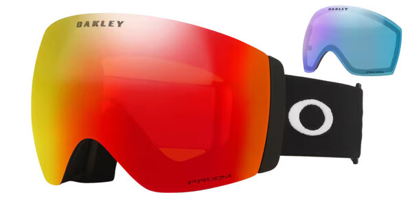 Oakley Flight Deck Pro L - Matte Black / Prizm Torch & Prizm Iced Oakley Flight Deck Pro L - Matte Black / Prizm Torch & Prizm Iced