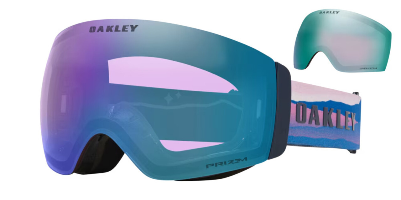 Oakley Flight Deck Pro M - Mikeala Shiffrin Signature / Prizm Iced & Prizm Sapphire Oakley Flight Deck Pro M - Mikeala Shiffrin Signature / Prizm Iced & Prizm Sapphire
