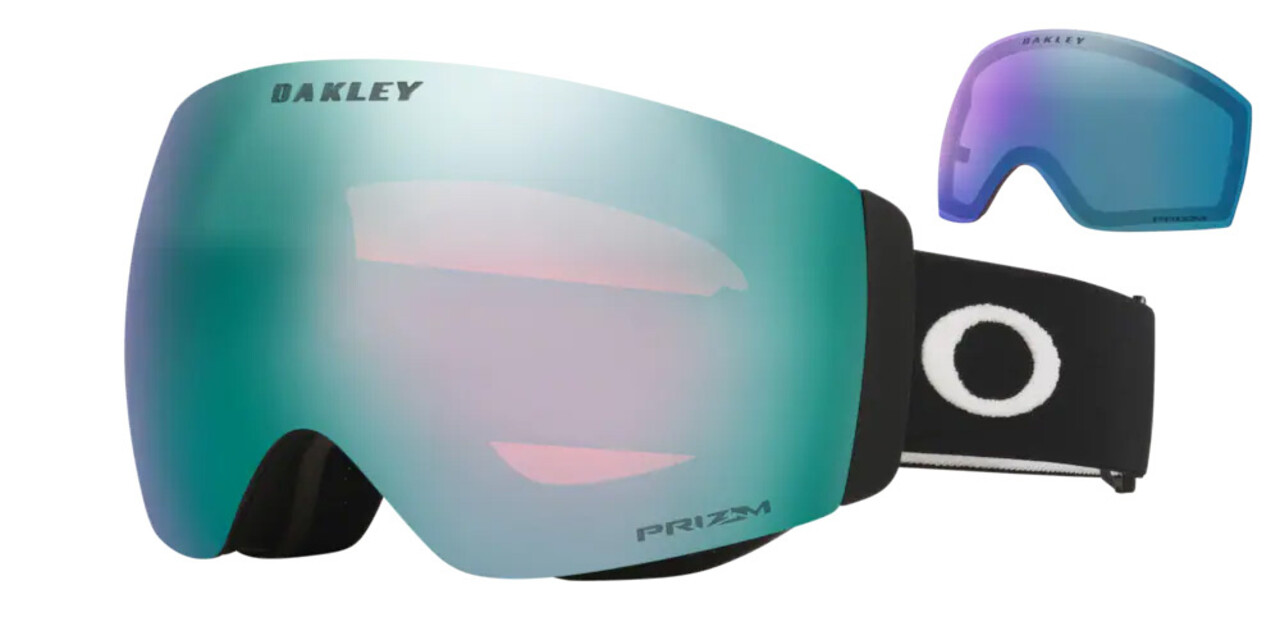 Oakley Flight Deck Pro M - Matte Black / Prizm Sapphire & Prizm Iced Oakley Flight Deck Pro M - Matte Black / Prizm Sapphire & Prizm Iced