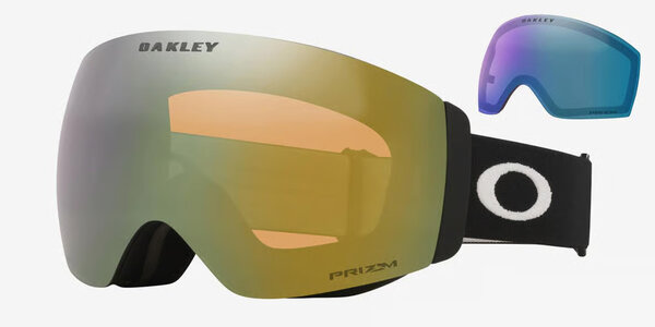 Oakley Flight Deck Pro M - Matte Black / Prizm Sage Gold & Prizm Iced
