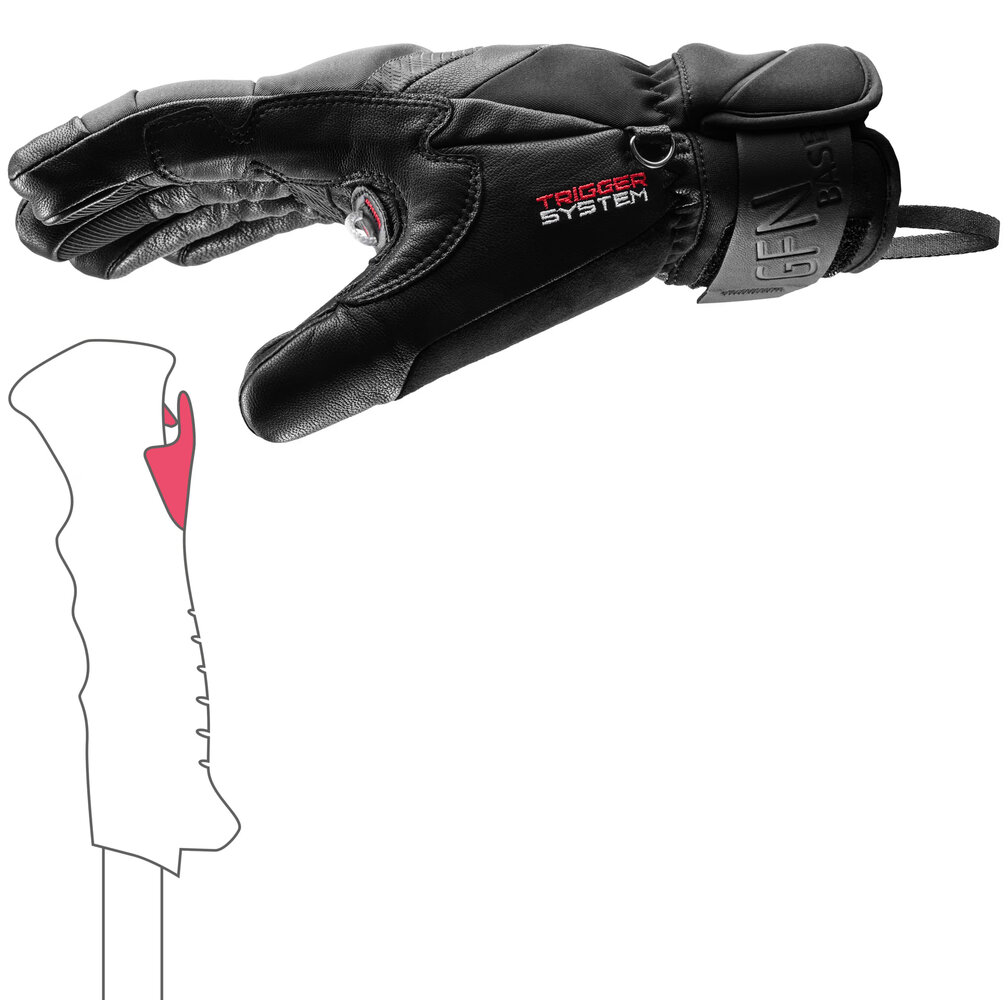 Leki Griffin Base 3D - Black