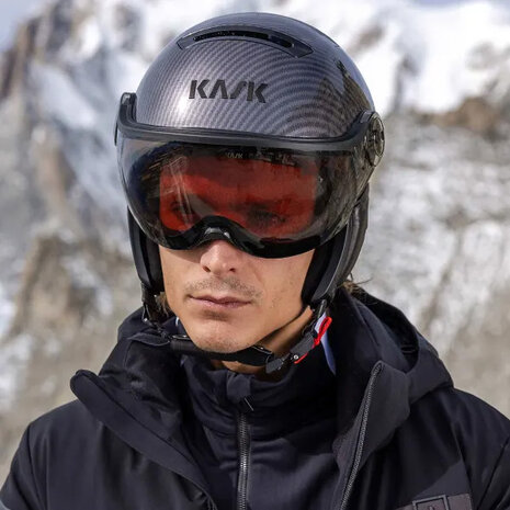 Kask Elite Visor – Carbon/ Black/ Photo Kask Elite Visor – Carbon/ Black/ Photo