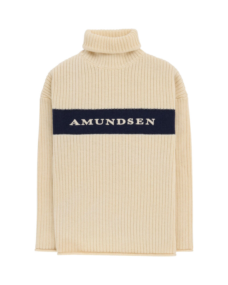 Amundsen Heroes Ski Turtle Neck – Natural/Navy Amundsen Heroes Ski Turtle Neck – Natural/Navy