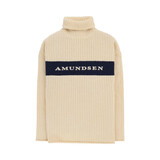Amundsen Women's Heroes Ski Turtle Neck – Natural/Navy