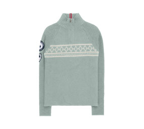 Amundsen Women's Boiled Ski Sweater - Faded Woad Green