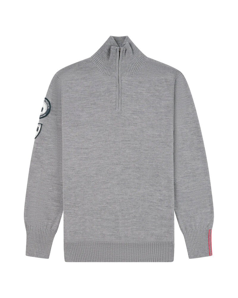 Amundsen Amundsen Peak Half Zip - Light Grey Amundsen Amundsen Peak Half Zip - Light Grey