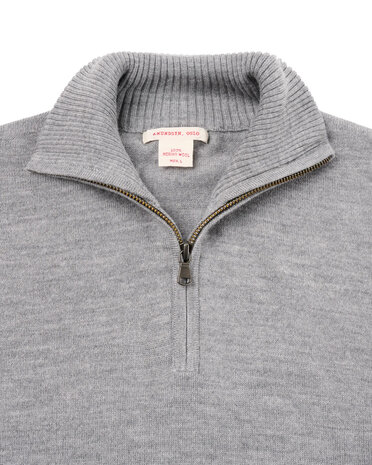 Amundsen Amundsen Peak Half Zip - Light Grey Amundsen Amundsen Peak Half Zip - Light Grey