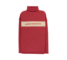 Amundsen Men's Heroes Ski Turtle Neck - Weathered Red/Natural
