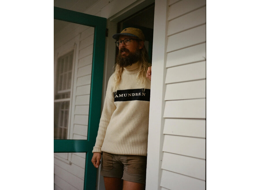 Men's Heroes Ski Turtle Neck - Weathered Red/Natural - 25/26