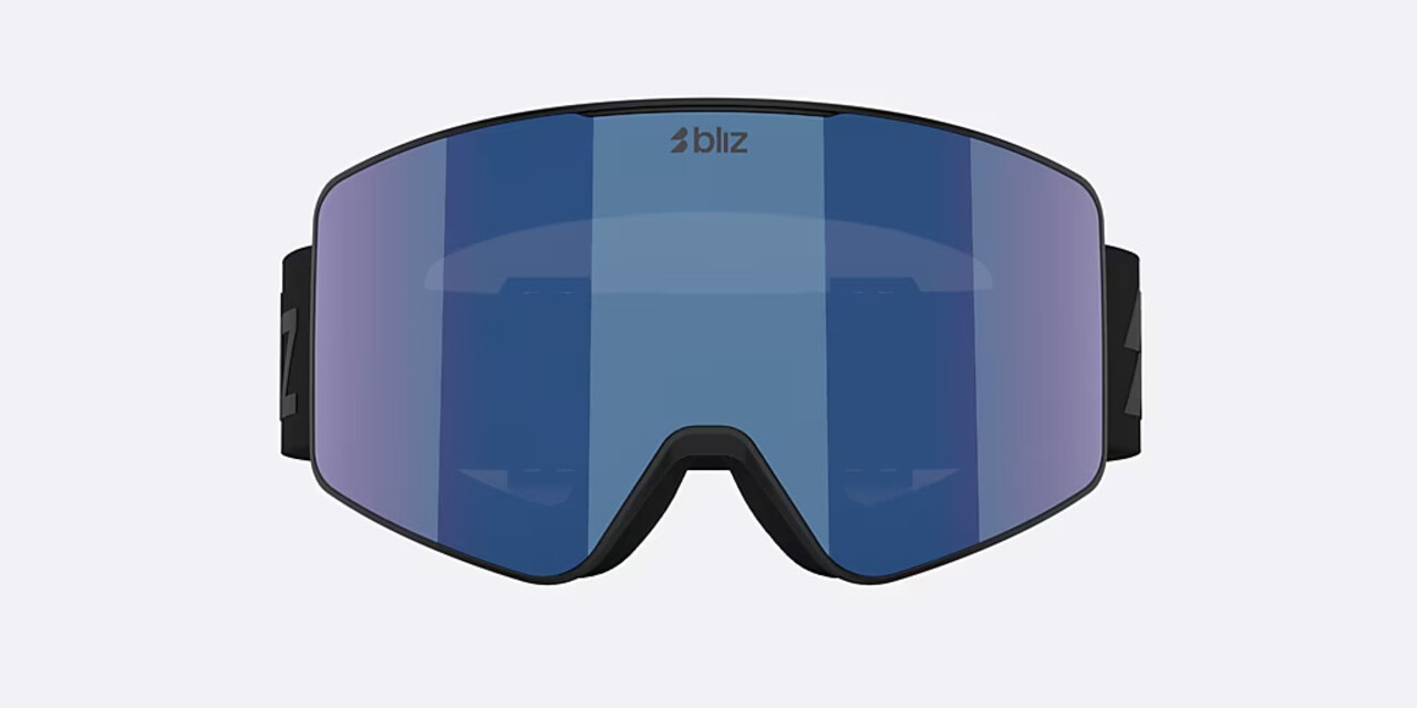Bliz G001 - Matte Black - Brown W Blue Multi Bliz G001 - Matte Black - Brown W Blue Multi