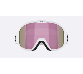 Bliz RAVE - Matt White Black Logo - Brown Pink Bliz RAVE - Matt White Black Logo - Brown Pink