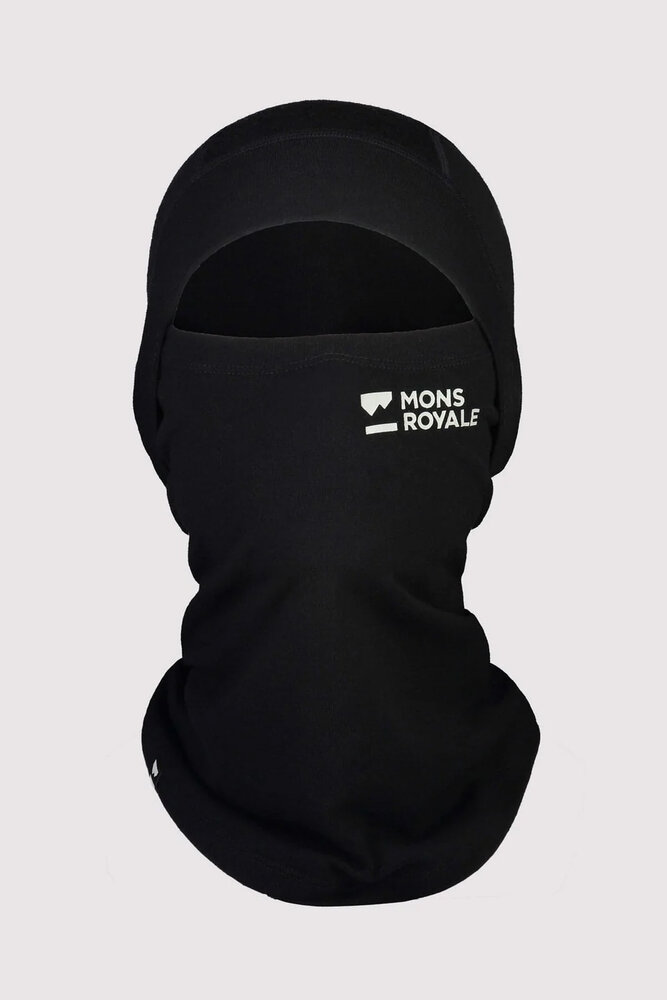 Mons Royale Olympus Merino Balaclava - Black Mons Royale Olympus Merino Balaclava - Black