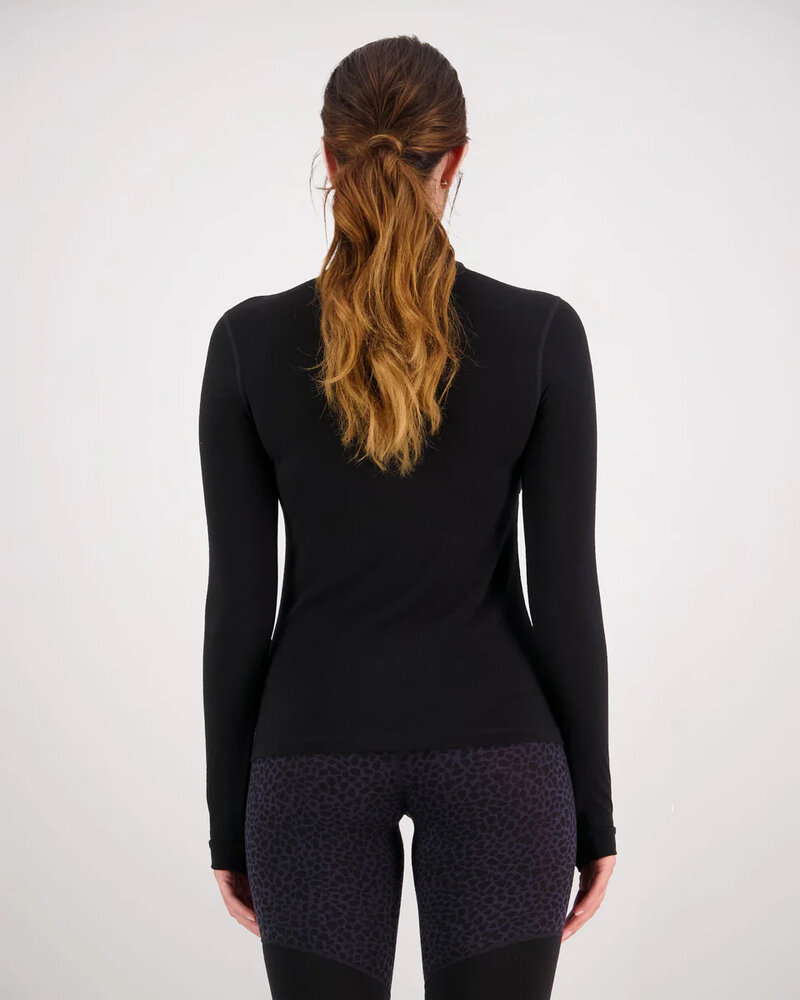 Mons Royale Cascade Merino Base Layer Mock Neck Long Sleeve Mons Royale Cascade Merino Base Layer Mock Neck Long Sleeve