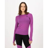 Mons Royale Cascade Merino Base Layer Long Sleeve - Purple Bolt Mons Royale Cascade Merino Base Layer Long Sleeve - Purple Bolt