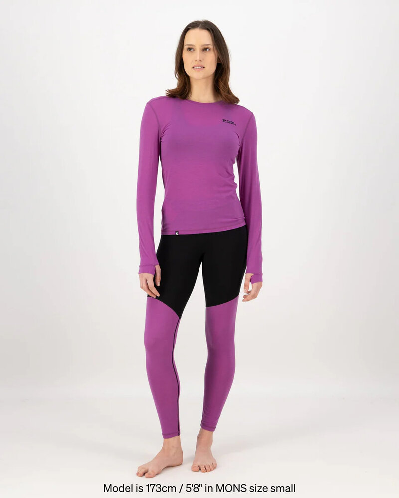 Mons Royale Cascade Merino Base Layer Long Sleeve Mons Royale Cascade Merino Base Layer Long Sleeve