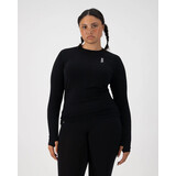 Mons Royale Cascade Merino Base Layer Long Sleeve - Black Mons Royale Cascade Merino Base Layer Long Sleeve - Black