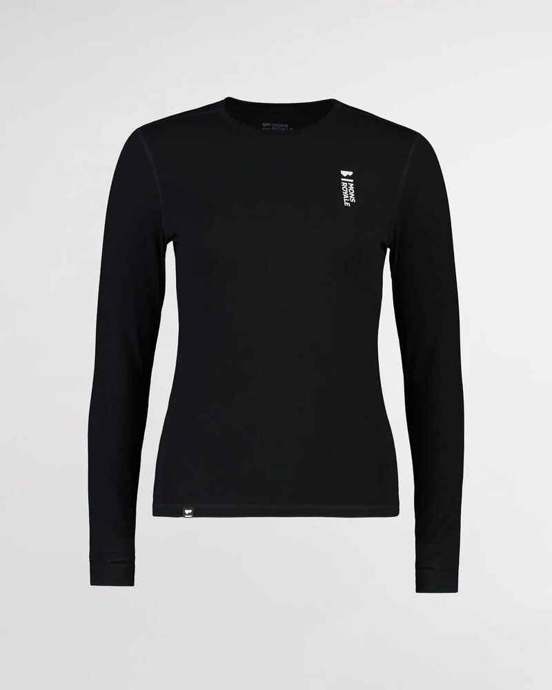 Mons Royale Cascade Merino Base Layer Long Sleeve Mons Royale Cascade Merino Base Layer Long Sleeve