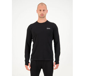 Mons Royale Cascade Merino Base Layer Long Sleeve - Black