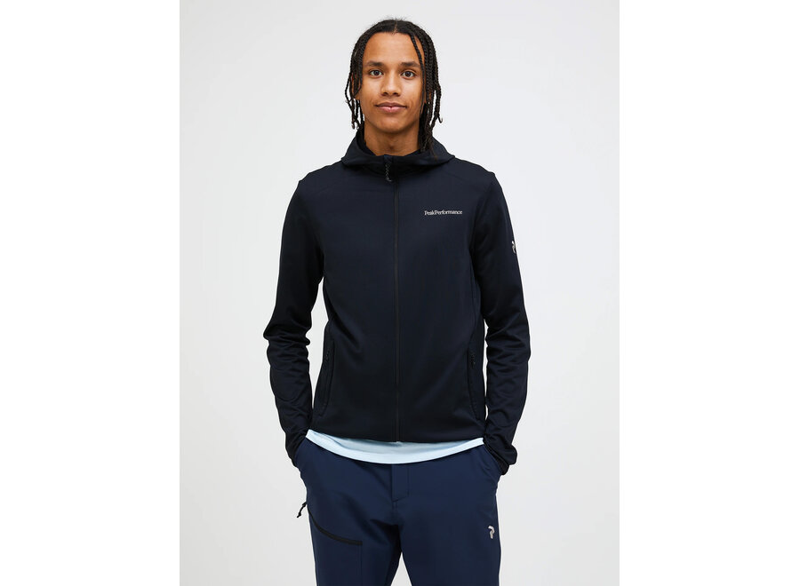 Light Zip Hood Men’s - Black