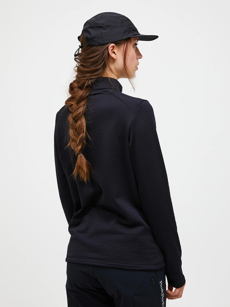 Peak Performance Trail Polartec Half Zip Women’S - Black Peak Performance Trail Polartec Half Zip Women’S - Black