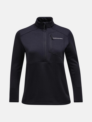 Peak Performance Trail Polartec Half Zip Women’S - Black Peak Performance Trail Polartec Half Zip Women’S - Black