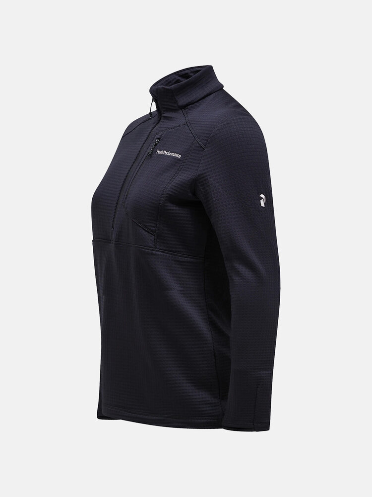 Peak Performance Trail Polartec Half Zip Women’S - Black Peak Performance Trail Polartec Half Zip Women’S - Black