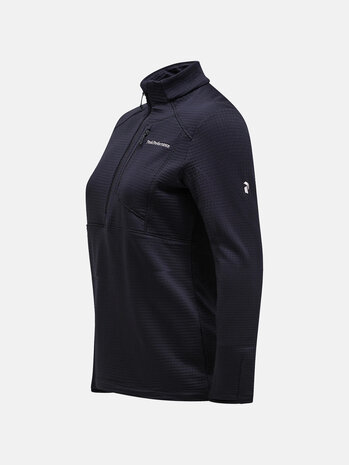 Peak Performance Trail Polartec Half Zip Women’S - Black Peak Performance Trail Polartec Half Zip Women’S - Black