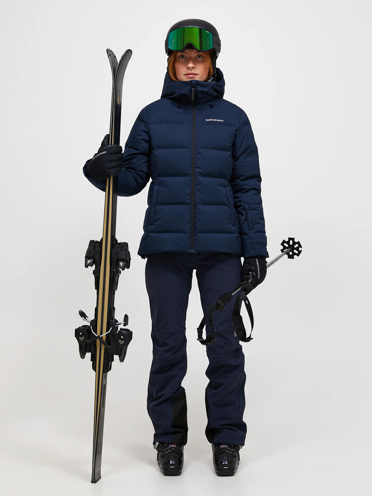Peak Performance Stretch Softshell Ski Pants Women’S - Blue Shadow