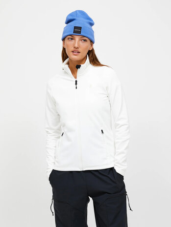 Peak Performance Rider Essentials Zip Jacket Women's- Offwhite/Offwhite