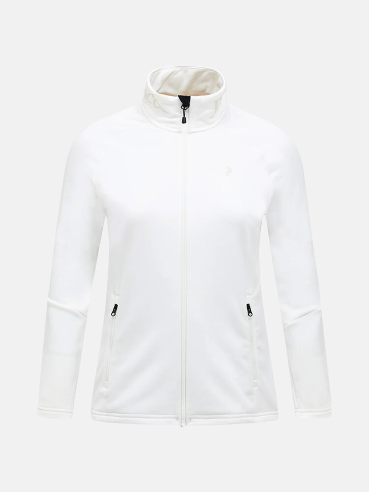 Peak Performance Rider Essentials Zip Jacket Women's- Offwhite/Offwhite