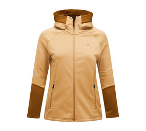 Peak Performance Rider Essentials Zip Hood Women’s- Sierra Sand/Earthy Summit