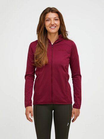 Peak Performance Light Zip Hood Women’S - Vertical Zenith