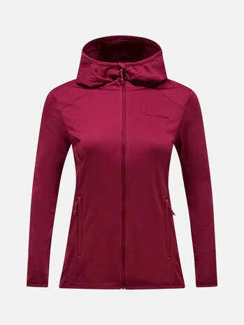 Peak Performance Light Zip Hood Women’S - Vertical Zenith