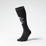 Stox Merino Skiing Socks Women - Black / White Stox Merino Skiing Socks Women - Black / White