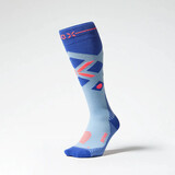 Stox Merino Skiing Socks Men - Light Blue / Orange Stox Merino Skiing Socks Men - Light Blue / Orange