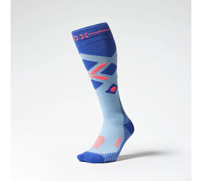Stox Merino Skiing Socks Men - Light Blue / Orange Stox Merino Skiing Socks Men - Light Blue / Orange