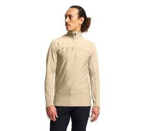 Tenson Txlite Base Half Zip Men – Beige