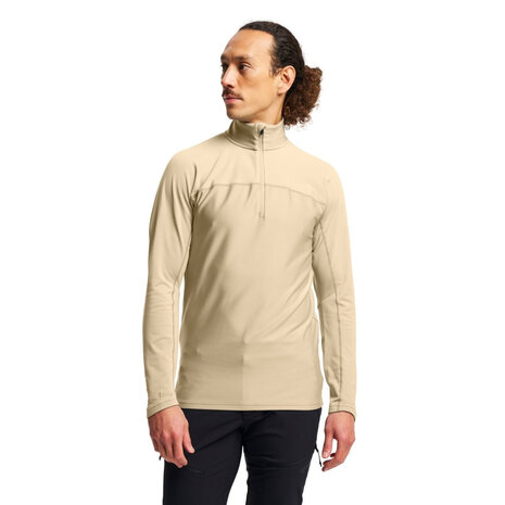 Tenson Txlite Base Half Zip Men – Beige Tenson Txlite Base Half Zip Men – Beige