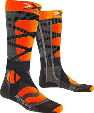 X-Socks Ski Control 4.0 - anthracite/orange X-Socks Ski Control 4.0 - anthracite/orange