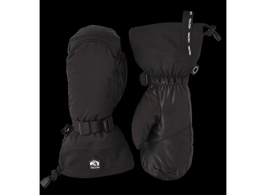 Army Leather Extreme Mitt - Black